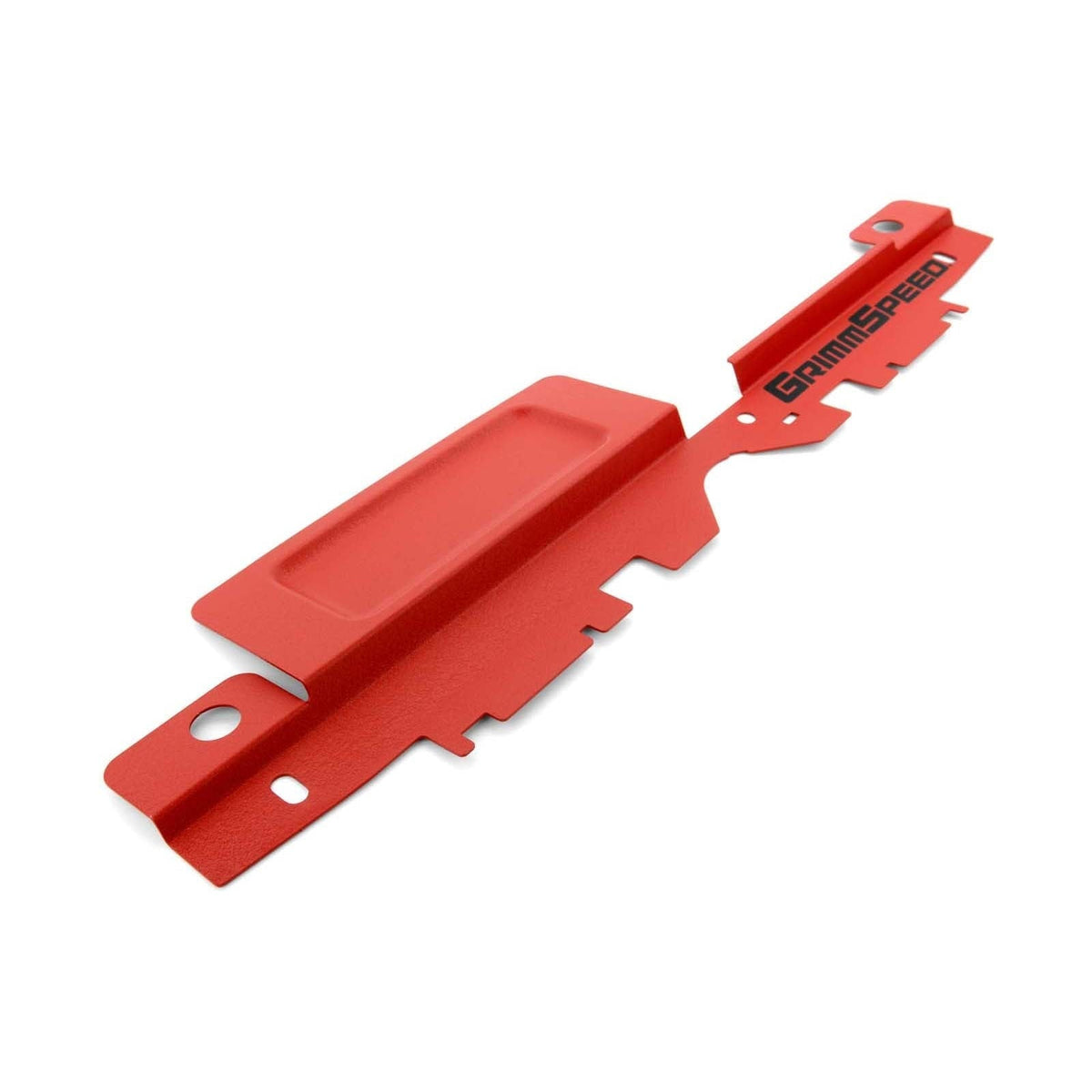 GrimmSpeed Radiator Shroud w/ Tool Tray Red - 2005-2009 Subaru Legacy / 2005-2007 Outback