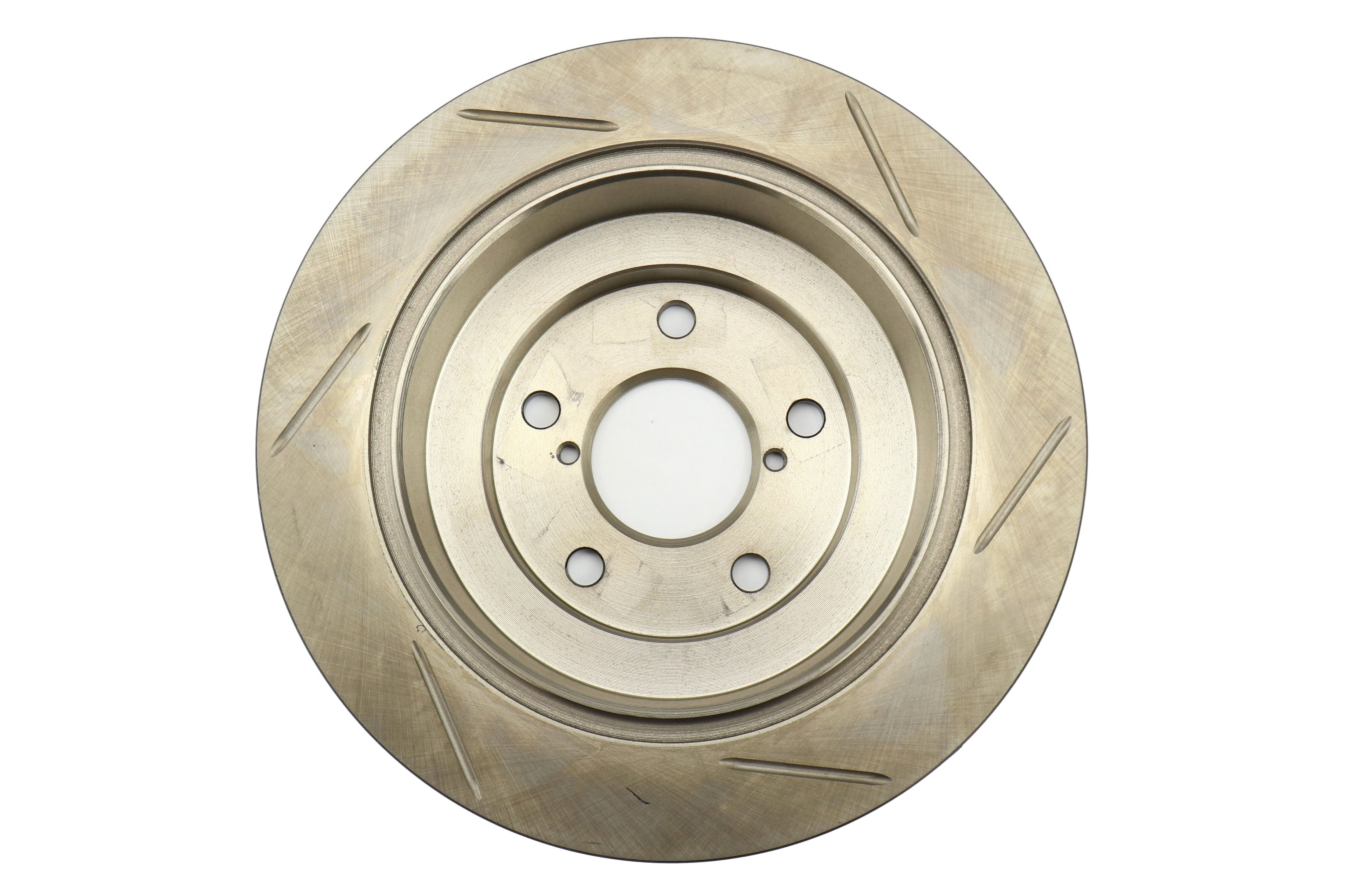 Stoptech Slotted Rear Right Rotor Single - Subaru Models (inc. 2002-2005 WRX)