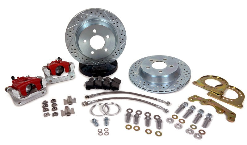Baer Brakes Rear Ends w/ Ford 8/9in SB HE 11.65in Classic Series Rear Brake Kit