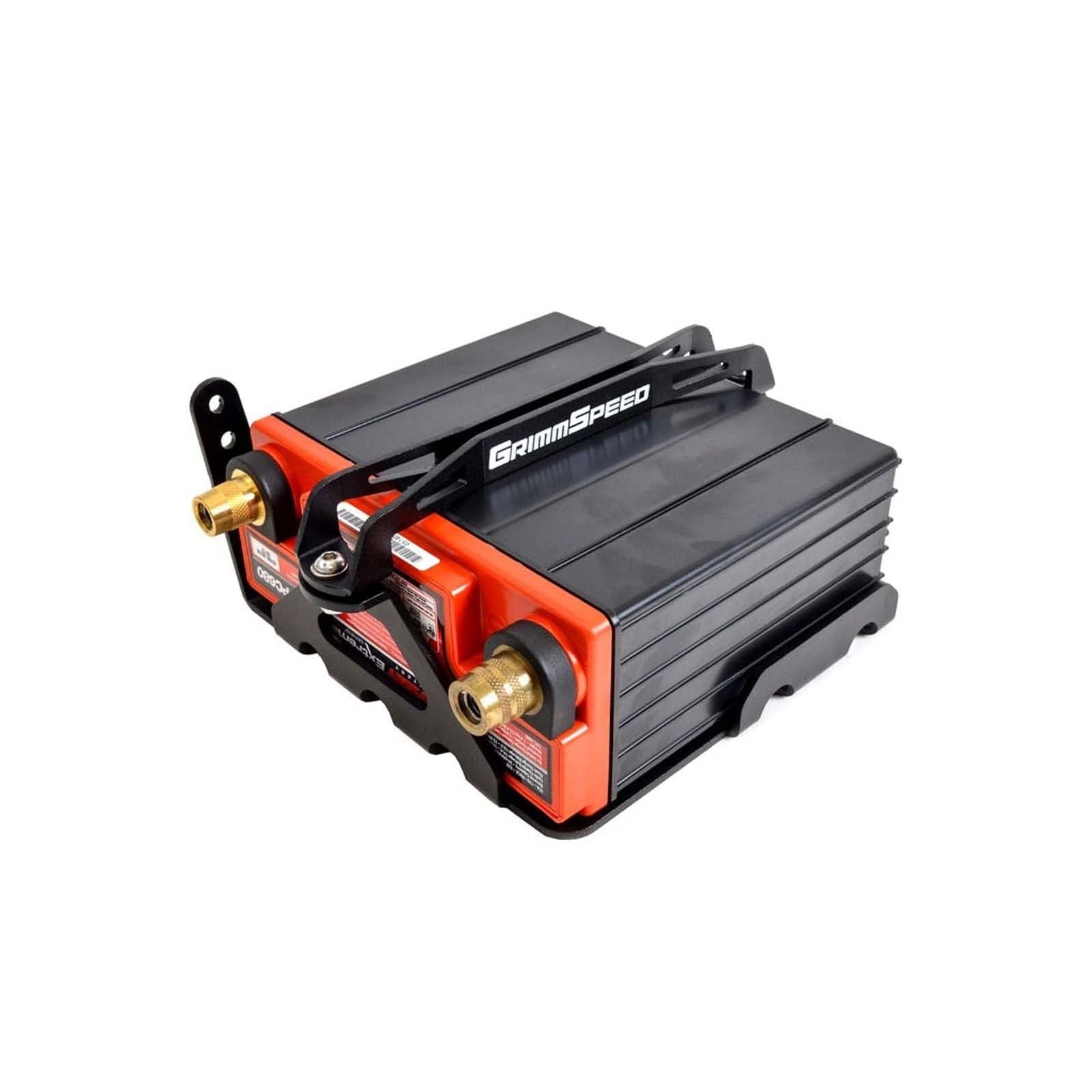 GrimmSpeed Lightweight Battery Mount Black - 2008-2021 Subaru WRX/STI