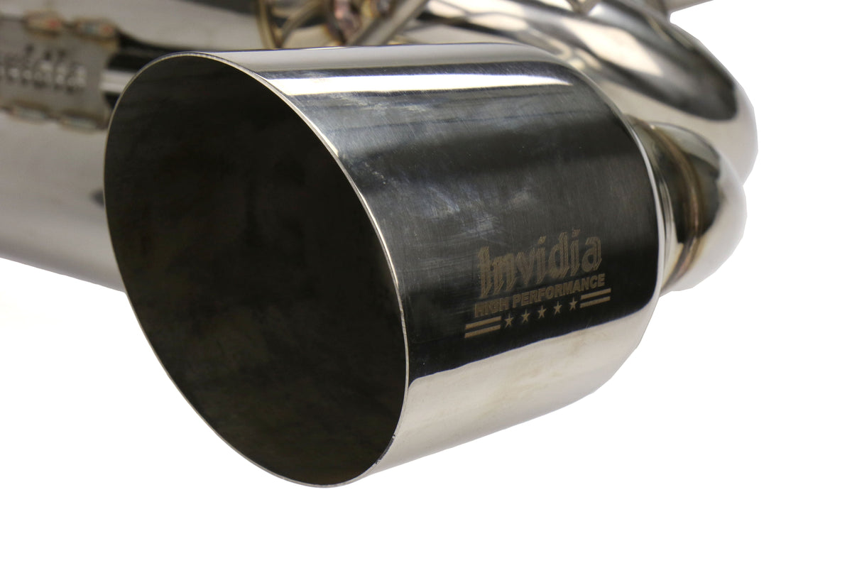 Invidia Gemini R400 Catback Exhaust System - Stainless Steel Tips - 2013-2016 Scion FR-S / 2013-2020 Subaru BRZ / 2017-2020 Toyota 86