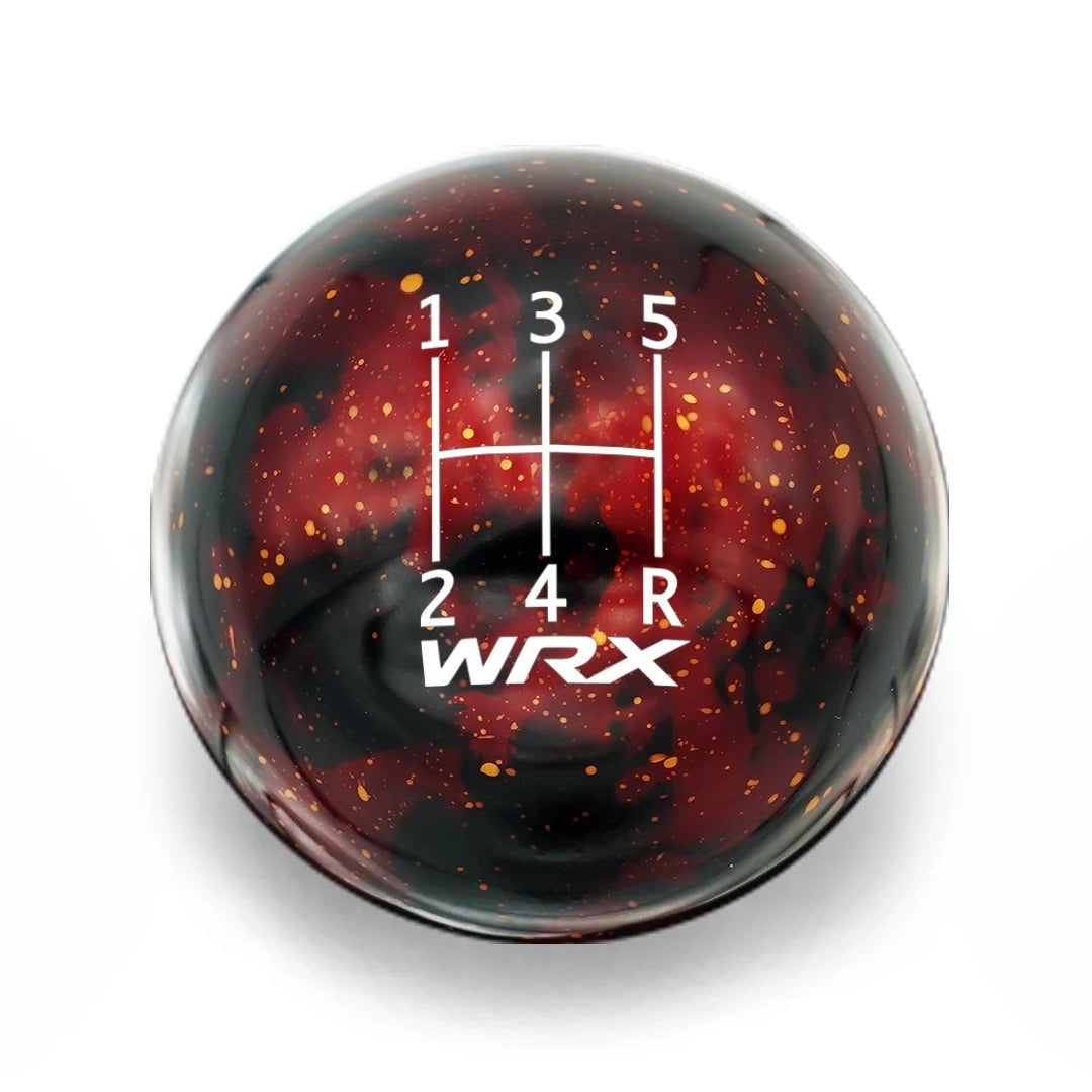 Billetworkz Cosmic Space Shift Knob - 5 Speed WRX Standard Engraving - Subaru WRX
