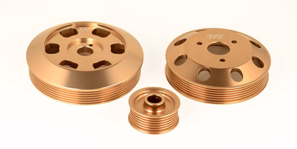 Tomioka Racing Lightweight Pulley Set - 2013-2020 Subaru BRZ / Scion FR-S / Toyota 86
