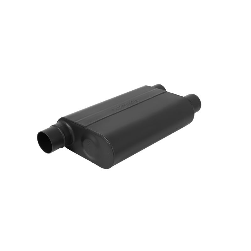 Flowmaster 80 Series 2.5-Inch Offset Inlet / Dual 2.5-Inch Outlets Muffler - 842583