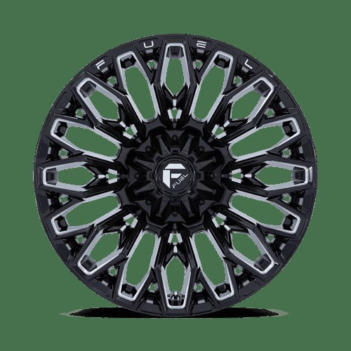 D865 22X10 8X170 G-BLK MILL -18MM