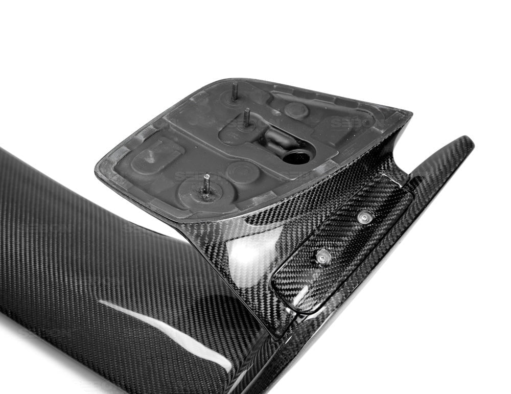 Seibon Carbon Fiber S Style Rear Spoiler - 2015-2021 Subaru WRX / STI