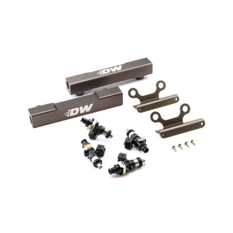DeatschWerks Top Feed Fuel Rail Upgrade Kit w/2200cc Injectors - 2002-2014 Subaru WRX / 2004-2021 Subaru STI / 2005-2009 Legacy GT