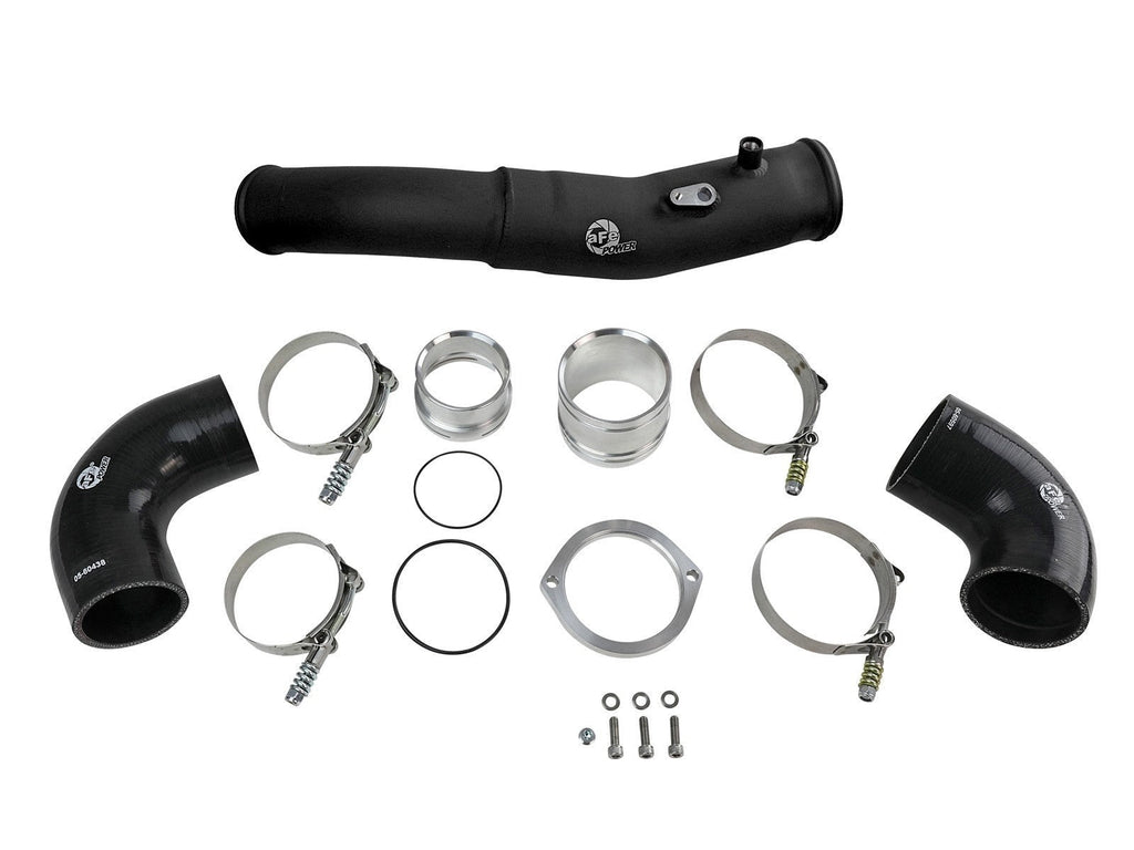 AFE BladeRunner 2-1/2" to 3" Intercooler Tube Hot Side Charge Pipe - 2020-2024 Toyota Supra
