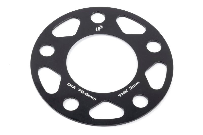 Dinan Wheel Spacers - 5x120 - 72.6mm CB - 3mm Thick (Set of 2)