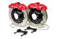 Brembo Gran Turismo 6 Piston Front Brake Kit Red Slotted Rotors - 2008-2014 Subaru WRX / 2010-2011 Legacy 2.5i