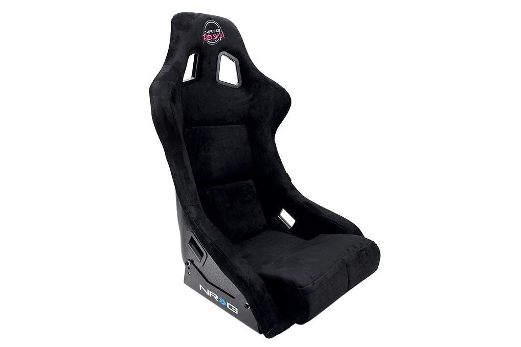 NRG Innovations FRP PRISMA Large Competition Seat Vegan Alcantara Black - Universal