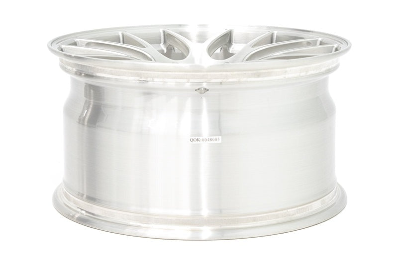 Apex Race Parts EC-7R Forged Brushed Clear 17x9.5 +40 5x100 (Single Wheel) - 2013-2024 Subaru BRZ / Scion FR-S / Toyota GR86 / 2014-2018 Subaru Forester