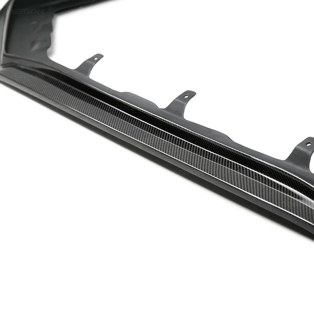 Seibon Carbon Fiber Front Lip Mb-3 Style - 2018-2021 Subaru WRX / STI