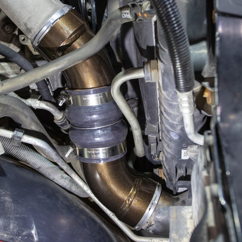 Wehrli 06-10 GM Duramax LBZ/LMM Passenger Side 3.5in Intercooler Pipe - Illusion Blueberry