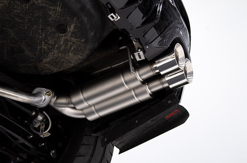cp-e Austenite Axle Back Exhaust w/ Titan Tips - 2015-2021 Subaru WRX / STI