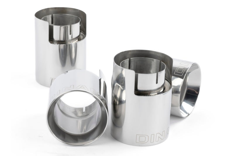 Dinan 20-26 BMW X5 M/X6 M (F95/F96) Valved Axleback Exhaust System - Polished Tips