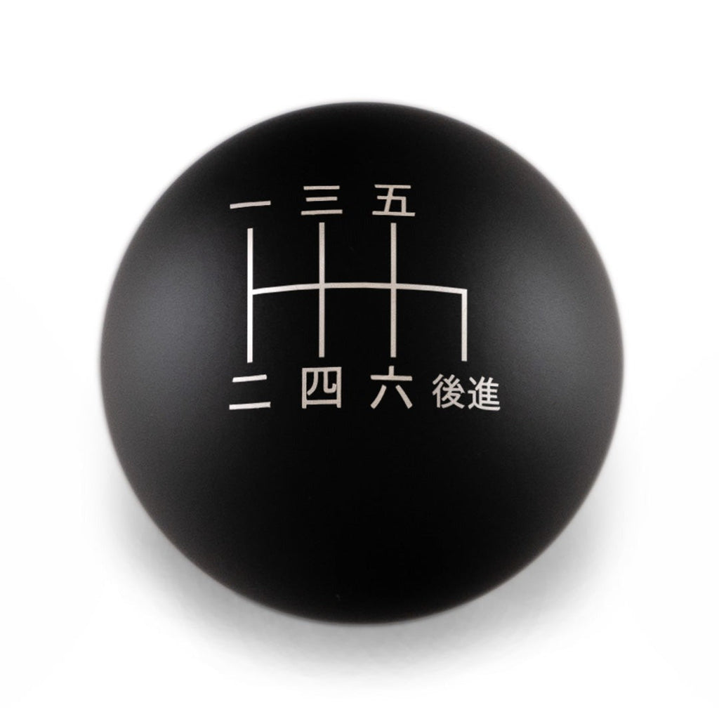 Billetworkz Weighted Shift Knob - 6 Speed Japanese Engraving - Subaru STI