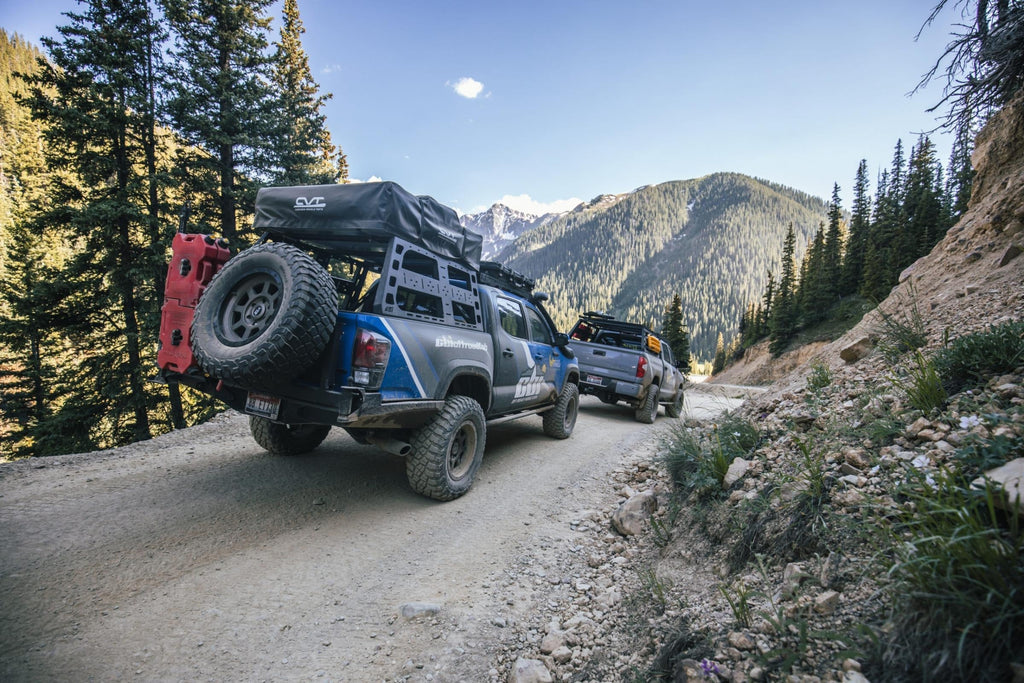 3rd Gen Tacoma Roof Rack Height Bed Rack 05-22 Tacoma CBI Offroad