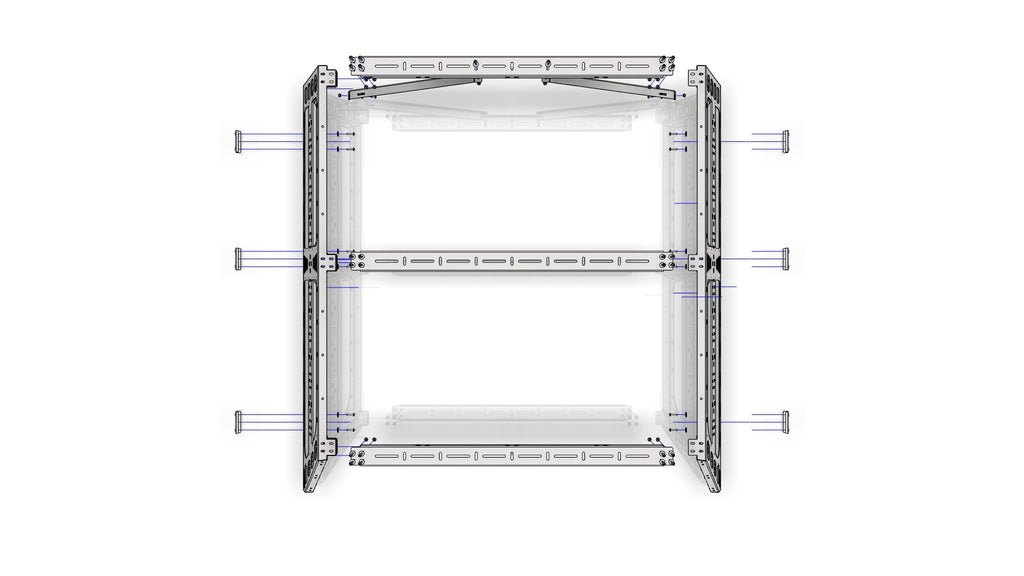 Ford F150 Cab Height Bed Rack 6.5 Foot Bed Length 04-23 F-150 CBI Offroad