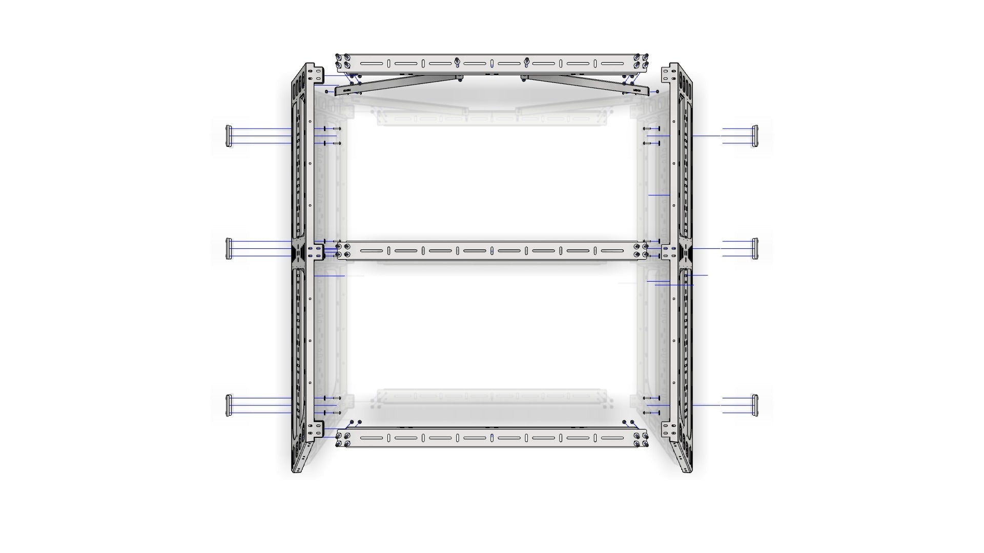 Ford F150 Cab Height Bed Rack 6.5 Foot Bed Length 04-23 F-150 CBI Offroad