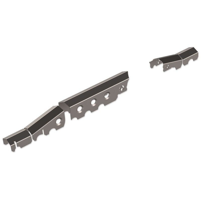 Artec Industries 07-18 Jeep Wrangler JK Apex Front Axle Armor Kit D30 - Stock Tracbar