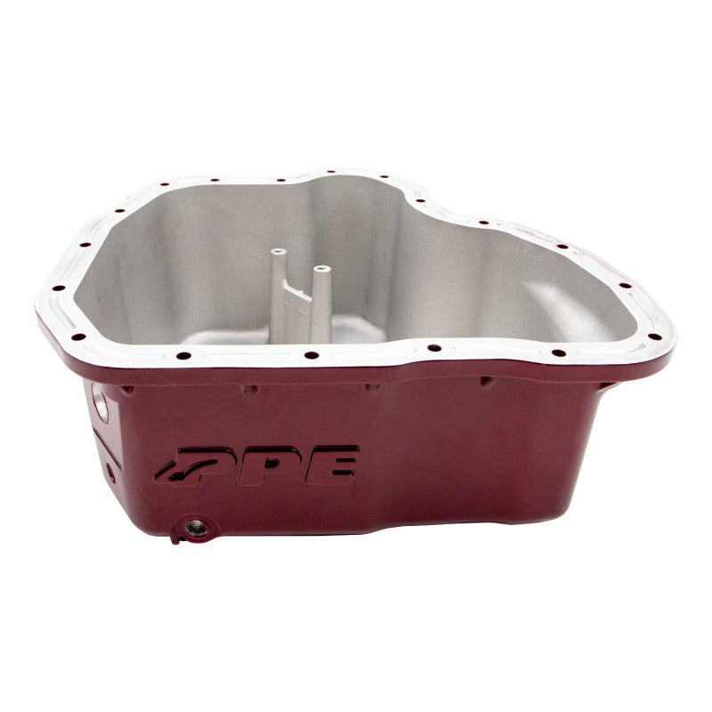Wehrli 11-16 GM Duramax WCFab X PPE High Capacity Aluminum Oil Pan - Gloss Black