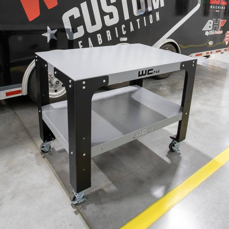 Wehrli Modular Steel Work Bench Top/Shelf Kit - 32in x 48in x .120in Thick (Raw Steel)