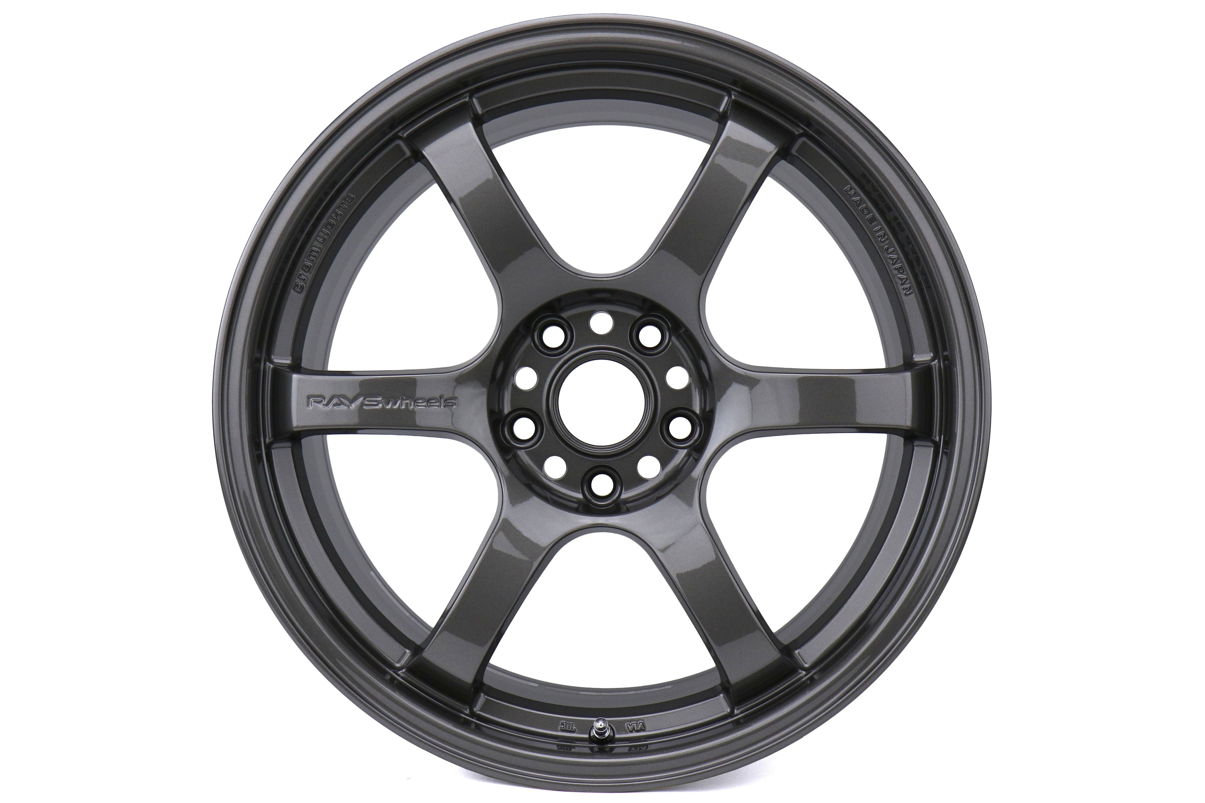 Rays Gram Lights 57DR Gunmetallic 18x9.5 +38mm 5x114.3 (Single Wheel) - 2015-2024 Subaru WRX / 2015-2021 STI / 2019-2024 Forester