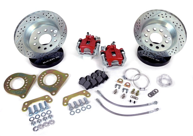 Baer Brakes 63-87 Chevrolet/GMC 2WD Trucks 11.65in Classic Series Rear Brake Kit - Red
