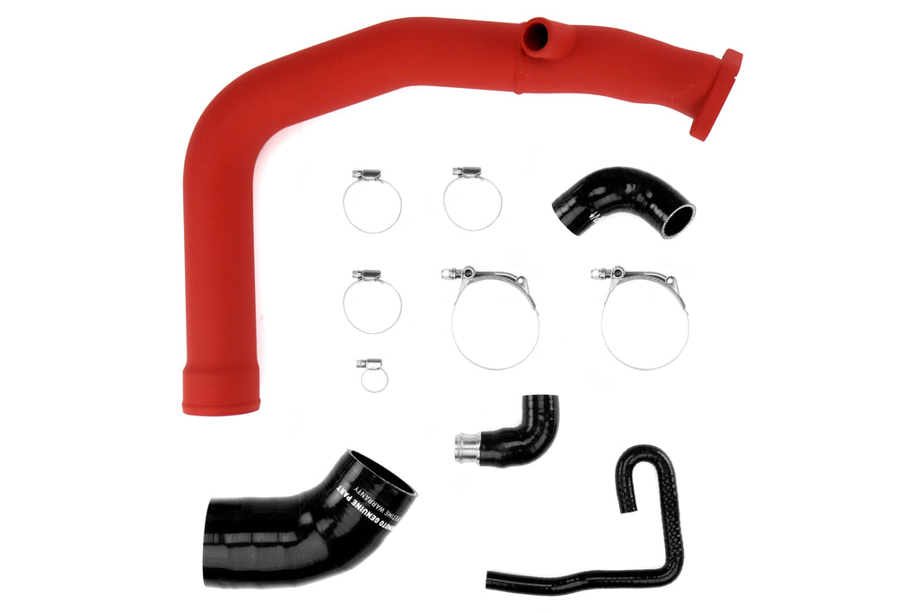 Mishimoto Charge Pipe Kit Hot Side Red - 2015-2021 Subaru WRX