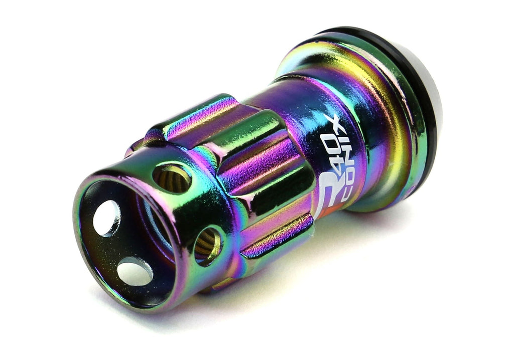 Project Kics R40 Iconix Neo Chrome Locking Lug Nuts M12X1.25