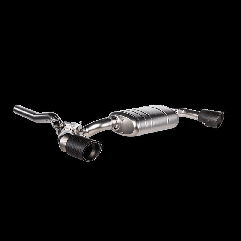 Akrapovic Slip-On Line Titanium with Carbon Tips for 2020+ BMW M135i / 2020 X2 M35i / Mini Clubman All4 - S-BM/T/15H