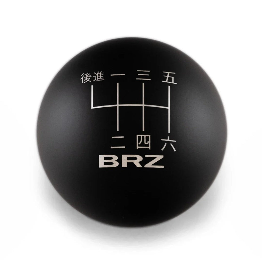 Billetworkz Weighted Shift Knob - 6 Speed BRZ Japanese Engraving - BRZ / FR-S / 86 2013-2021