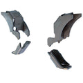 Artec Industries 93-06 Jeep Wrangler TJ Lj Dana 30 Inner C Gussets