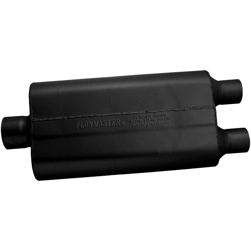 Flowmaster 50 Series Delta Flow 3-Inch Center Inlet / Dual 2.25-Inch Outlets Muffler - 9430522