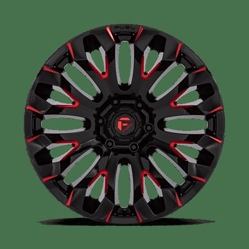 D829 20X10 6X5.5 G-BLK MILL-RD -18MM