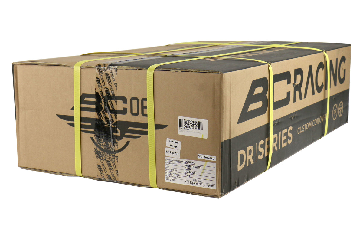 BC Racing BR Coilovers Extreme Low - 16k Front | 16k Rear - 2013-2016 Scion FR-S / 2013-2020 Subaru BRZ / 2017-2020 Toyota 86