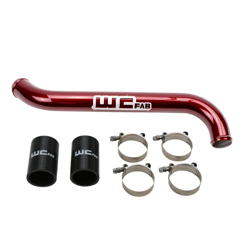 Wehrli 11-16 GM Duramax LML Upper Coolant Pipe - Kiwi Green