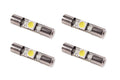 Diode Dynamics SMF1 LED Bulb 28mm - Red (Set of 4) - Universal