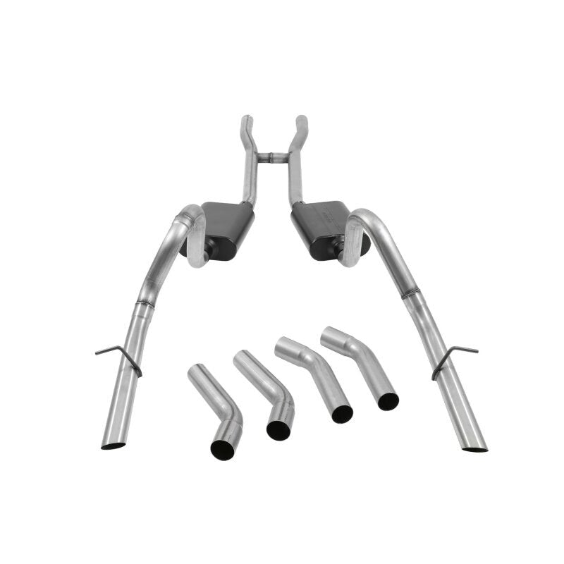 Flowmaster 64-66 Mustang V8 American Thunder SS Crossmember-Back Exhaust System