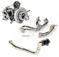 TR GTX2971 Ball-Bearing Twin Scroll Turbo Kit Stock Replacement for Subaru 02-07 WRX & 04-18 STI