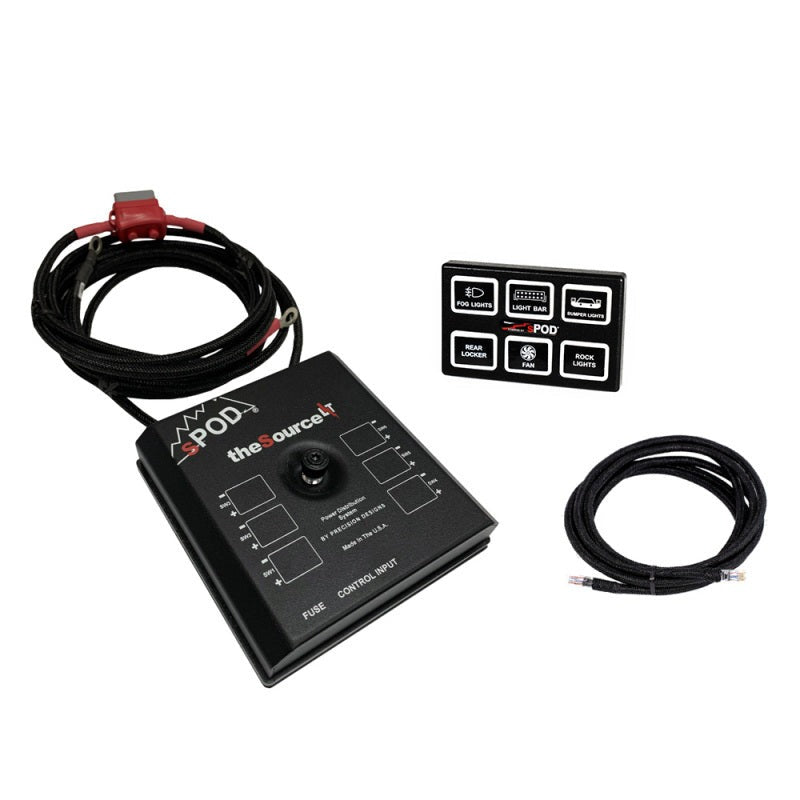 sPOD SourceLT w/Mini6 for Universal w/36in Battery Cables