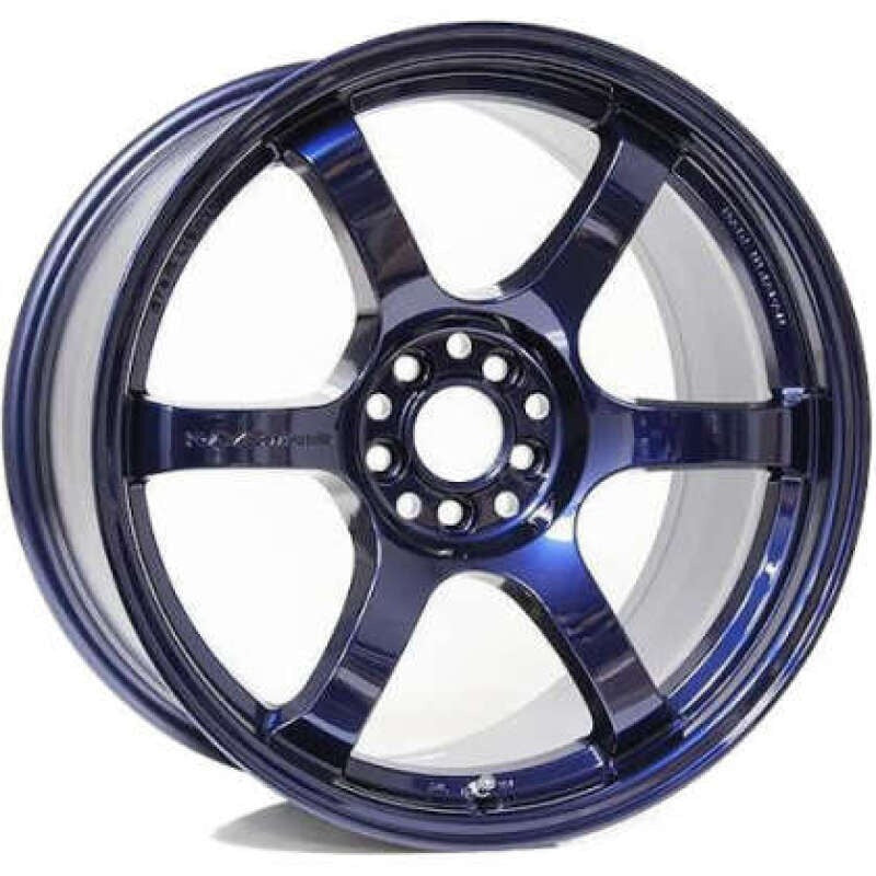Gram Lights 57DR 18x9.5 +38 5x120 - Eternal Blue Pearl (Single Wheel)