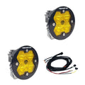 Baja Designs Squadron-R 2.0 Sport LED Wide Cornering (Pair) - Baja Amber