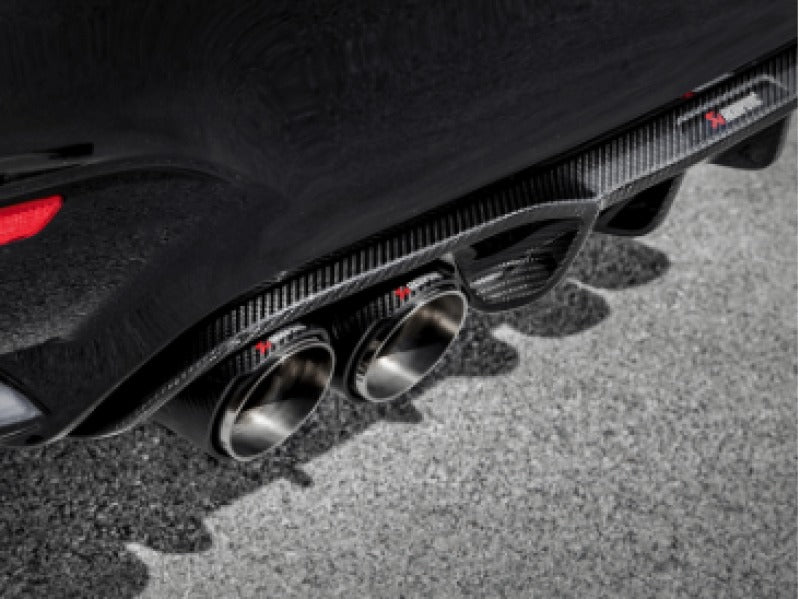 Akrapovic Rear Carbon Fiber Diffuser High Gloss for 2014-2017 BMW M3 (F80) - DI-BM/CA/4/G
