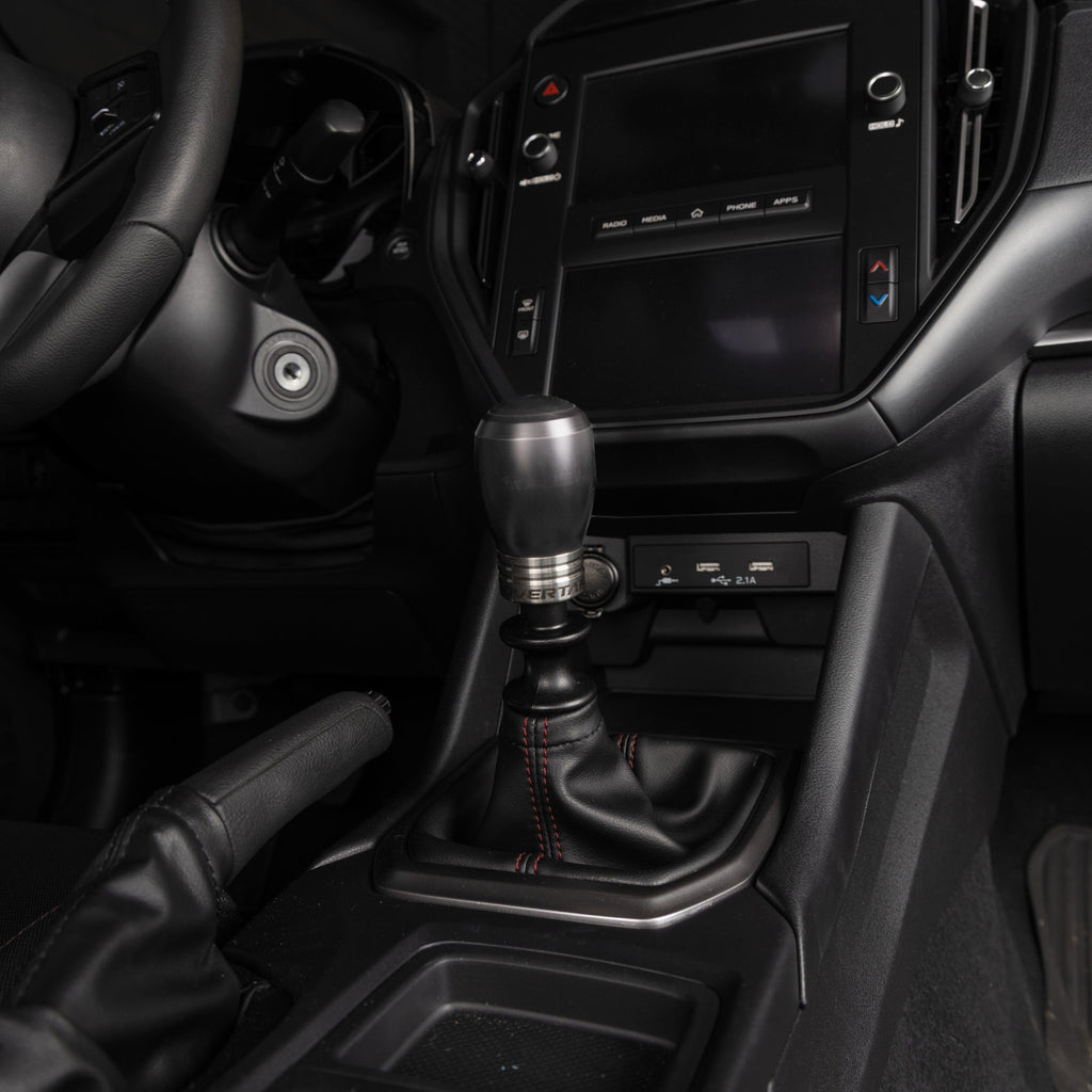 OVERTAKE ModKnob Weighted Delrin Shift Knob - Short - Subaru Manual Transmission