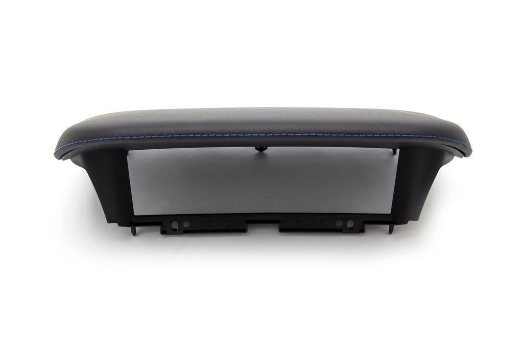 Subaru OEM JDM Console Hood with Blue Stitching - 2015-2021 Subaru WRX / STI / 2014-2018 Forester