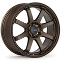 Enkei Vanquish 17x9 / 5x114.3 BP / 40mm Offset / 72.6mm Bore - Matte Bronze Wheel - 2005-2007 Subaru STI