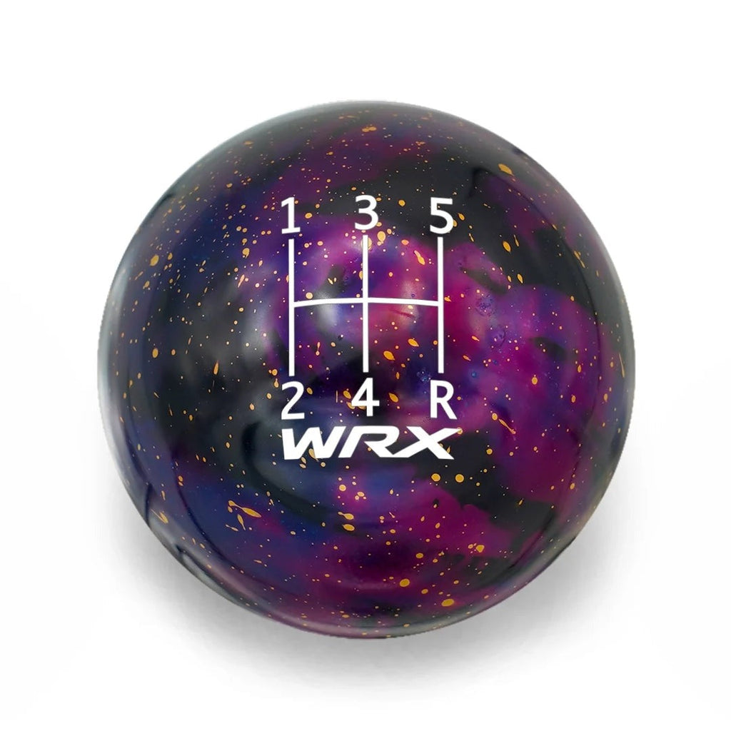 Billetworkz Cosmic Space Shift Knob - 5 Speed WRX Standard Engraving - Subaru WRX