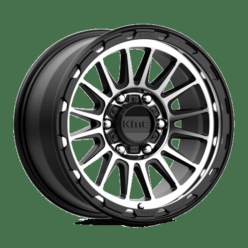 KM542 17X9 6X135 S-BLK MACH 18MM